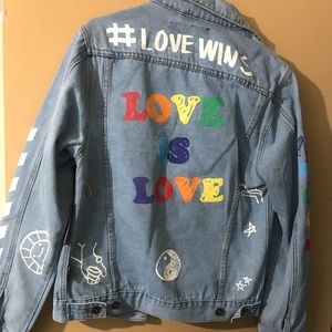 Brooklyn Cloth Blue Jean Pride Jacket